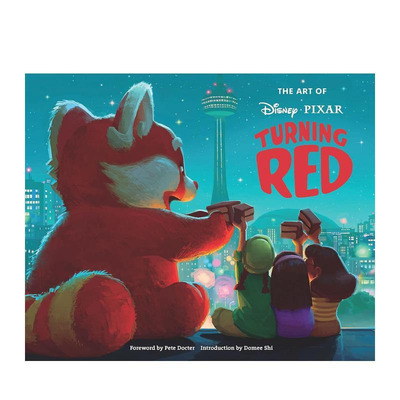 【现货】青春变形记的艺术 The art of Turning Red 原版英文艺术插画原画设定集图书