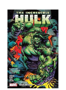 【预售】英文漫画 无敌浩克 卷2：战争恶魔 INCREDIBLE HULK VOL. 2: WAR DEVILS 原版英文图书