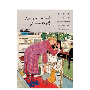 VISUAL 现货 Found 原倫子作品集 日文艺术插画作品集 Lost 原版 原伦子作品集 进口图书 and Found. THE