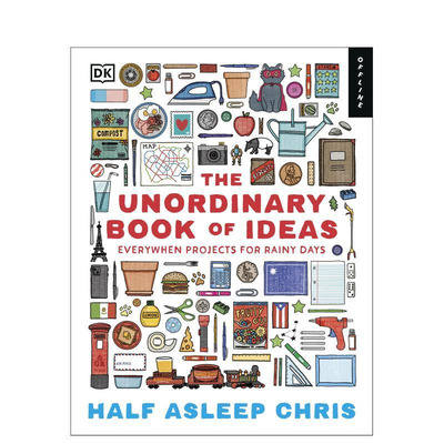 【预售】【离线书】非凡创意：雨天做手工 【Offline Books】The Unordinary Book of Ideas 英文儿童插画科普绘本 进口童书