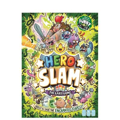 【预售】杰米·斯玛特英雄大乱斗 Jamie Smart’s Hero Slam 原版英文儿童趣味 兔子大战猴子作者全新力作图书书籍