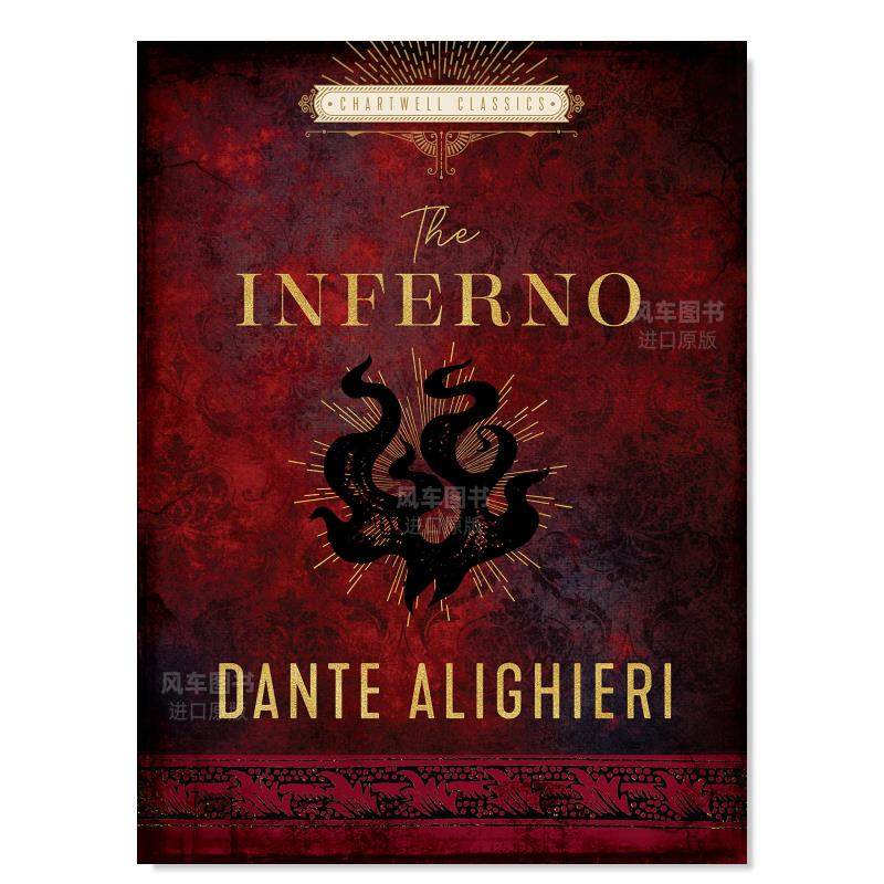 【现货】地狱篇 【chartwell classics】the inferno 英文原版进口