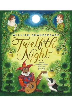 【现货】十二夜 莎士比亚剧作改编 Twelfth Night 原版英文儿童绘本