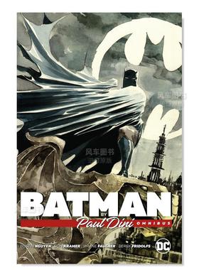 【预售】DC漫画 蝙蝠侠 Batman by Paul Dini Omnibus 精装 英文漫画书原版进口图书 超级英雄系列美漫书籍 黑与白 哥谭骑士