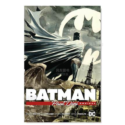 【预售】DC漫画 蝙蝠侠 Batman by Paul Dini Omnibus 精装 英文漫画书原版进口图书 超级英雄系列美漫书籍 黑与白 哥谭骑士