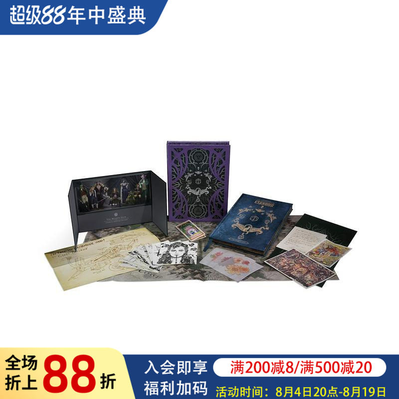 【现货】【精装特典版】关键角色:埃克桑德里亚编年史?传奇九人团 上卷 Critical Role 原版英文艺术插画原画设定集 艺术画册图书
