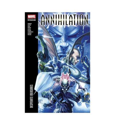 【预售】英文漫画 湮灭现代史诗合集：孤注一掷 Annihilation Modern Era Epic Collection: Desperate Measures 原版英文图书