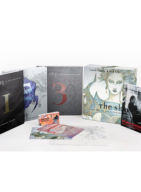 【现货】飞天:最终幻想画集收藏套装 天野喜孝 The Sky: The Art of Final Fantasy Boxed Set 英文插画原画设定集原版图书外版进