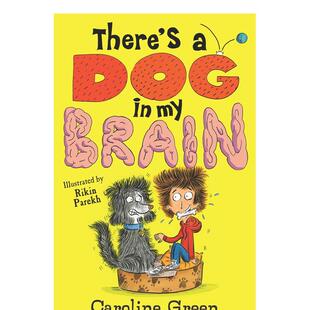 Brain 绘本画册进口图书书籍 脑袋里有一只狗 Dog 我 There’s 英文原版 预售