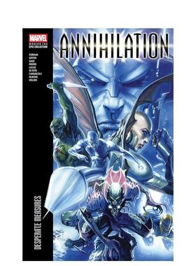 【预售】湮灭现代史诗合集：孤注一掷 Annihilation Modern Era Epic Collection: Desperate Measures 原版英文漫画书图书书籍