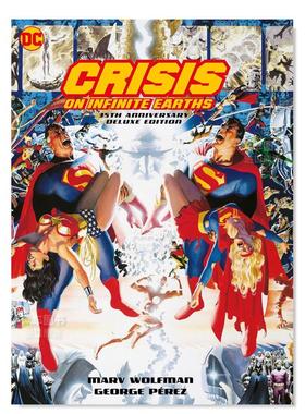 【预售】DC漫画 无限地球危机35周年纪念版 Crisis on Infinite Earths:35th Anniversary Deluxe Edition 英文漫画书原版美漫