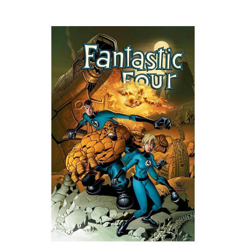 【预售】英文漫画 神奇四侠：韦德与维林戈合集：风暴再起 Fantastic Four By Waid & Wieringo 原版英文图书,书籍/杂志/报纸,漫画类原版书,淘宝优惠券,粉丝福利购,淘宝优惠卷
