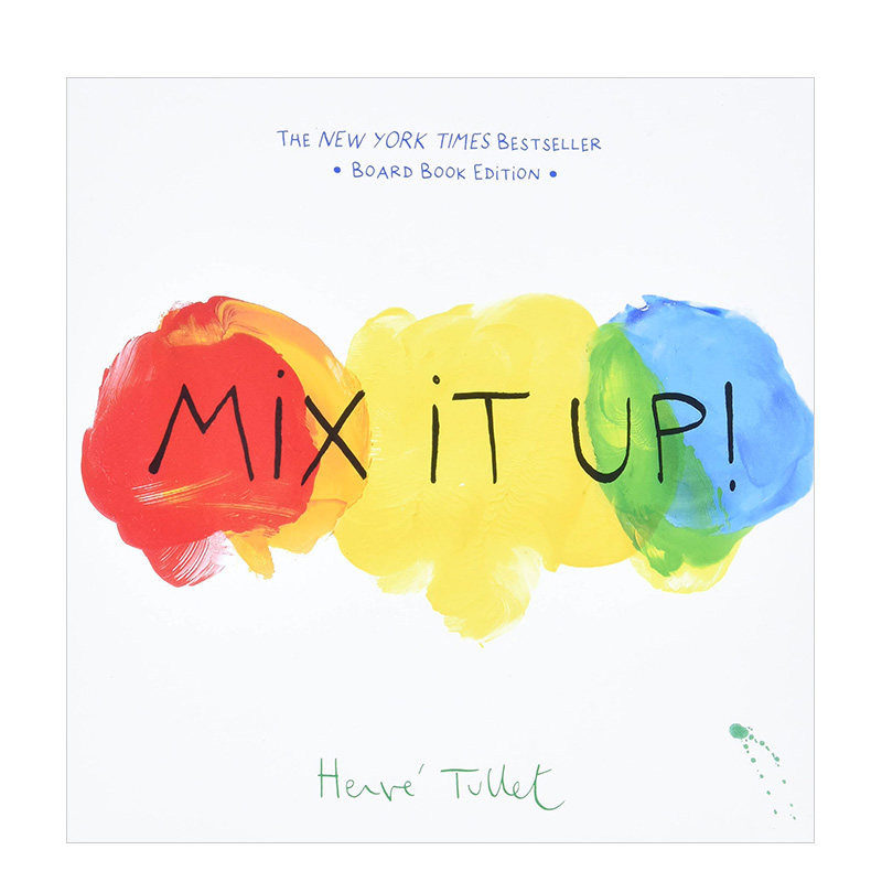 【现货】变变变 Mix It Up 埃尔维·杜莱互动游戏绘本3-6岁 英文原版儿童想象力启蒙趣味纸板书 点点点后续作品 想象力培养玩具书图片
