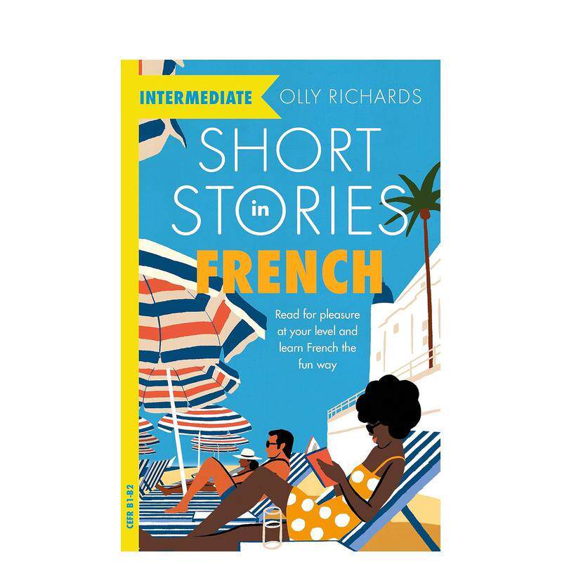 【预售】【语言中级短篇故事集】法语 Short Stories in French for Intermediate Learners 原版英文语言学习 - 实物图