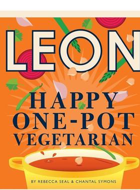 【预售】【Happy Leons】Leon Happy One-pot Vegetarian，快乐里昂一锅煮素食图书书籍