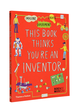 【预售】这本书认为你是一个发明家This Book Thinks You’re an Inventor 想象实验创造6-12岁孩子互动游戏图册 英文原版书籍进口
