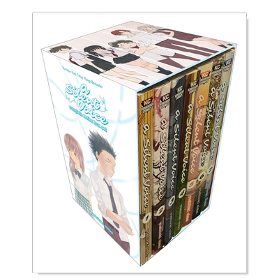 英文漫画声之形1-7卷完结盒装