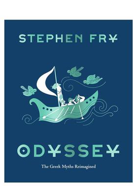 【预售】【油炸叔讲希腊神话】奥德赛：重述希腊神话 【Stephen Fry's Greek Myths】Odyssey原版英文文学图书书籍