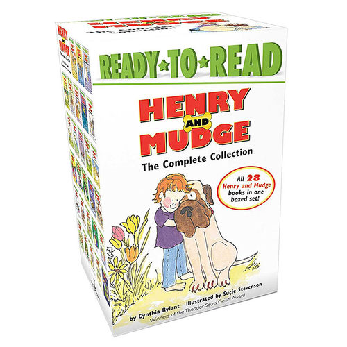 【预售】Henry and Mudge Complete Collection 亨利和马奇套装1-28原版进口图书书籍