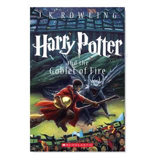现货 THE FIRE 图书外版 POTTER 原版 HARRY 进口书籍 AND 哈利波特与火焰杯英文青少年读物 GOBLET