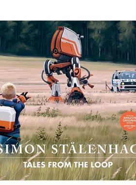 【预售】【亚马逊原创剧集原画】环形物语 Tales from the Loop 原版英文艺术插画原画设定集图书