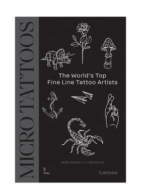 【现货】英文原版 微纹身：细线纹身的微妙艺术Micro Tattoos:The World’s Top Fine Line Tattoo Artists 设计进口书籍画册