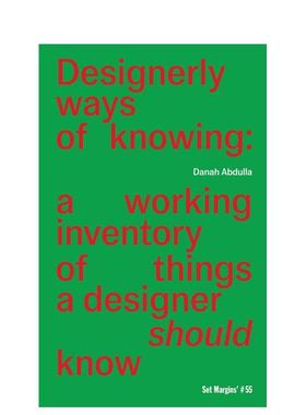 【预售】设计师的认知方式 Designerly Ways of Knowing 原版英文综合设计进口图书