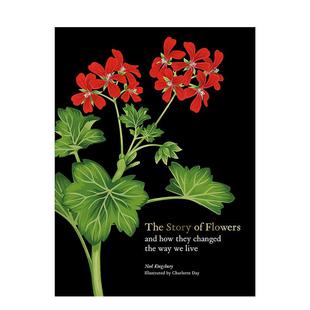 And Way How They The 英文艺术插画原画设定集图书 Live 原版 故事 Story Flowers the Changed 花之书：100种花 预售