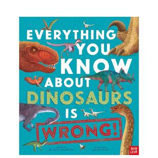 EYKA Know 预售 一切都是错 原版 进口图书 Wrong Everything 你所知道关于恐龙 Dinosaurs About You 英文儿童绘本