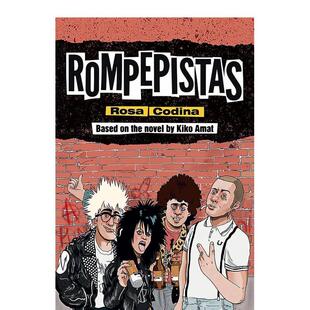 【预售】英文漫画 罗帕皮斯塔斯 Rompepistas 原版英文漫画书图书书籍