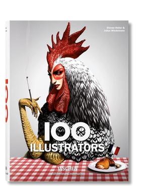 【现货】100个插画师 【Bibliotheca Universalis】100 Illustrators 原版英文艺术插画原画设定集图书
