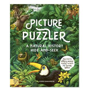 Puzzler history 预售 Picture Rachel Cat 拼图游戏：自然史 图书外版 英文儿童绘本原版 natural Williams 进口书籍Magic