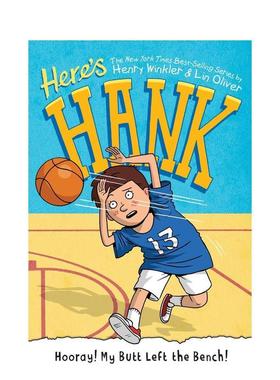 【预售】这是汉克 10 HERE’s HaNK 10 原版英文儿童章节书图书