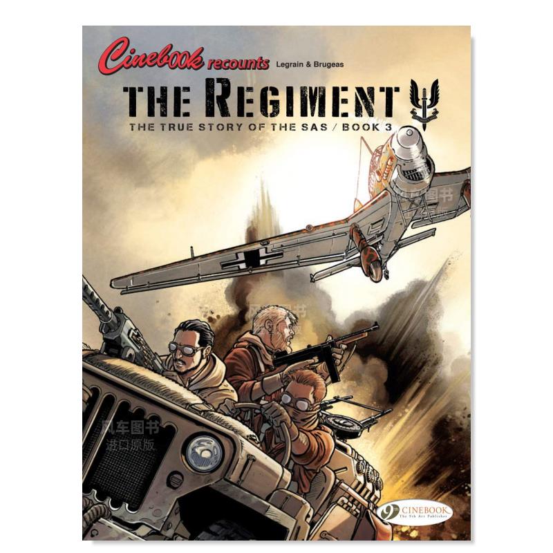 英文漫画Regiment特种部队卷3