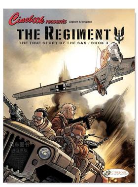 【现货】漫画 特种部队卷3 The Regiment 3: The True Story of the SAS 英文漫画书原版进口图书 Vincent Brugeas