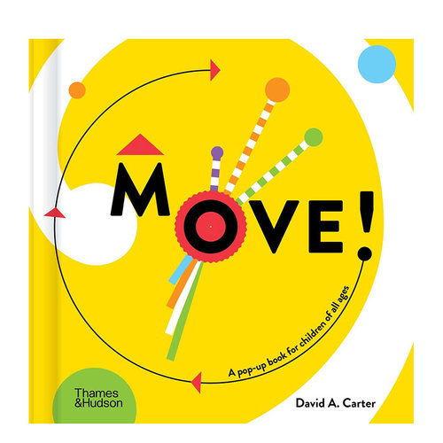 【现货】移动 Move 立体书大师David A. Carter Move! 原版英文儿童立体