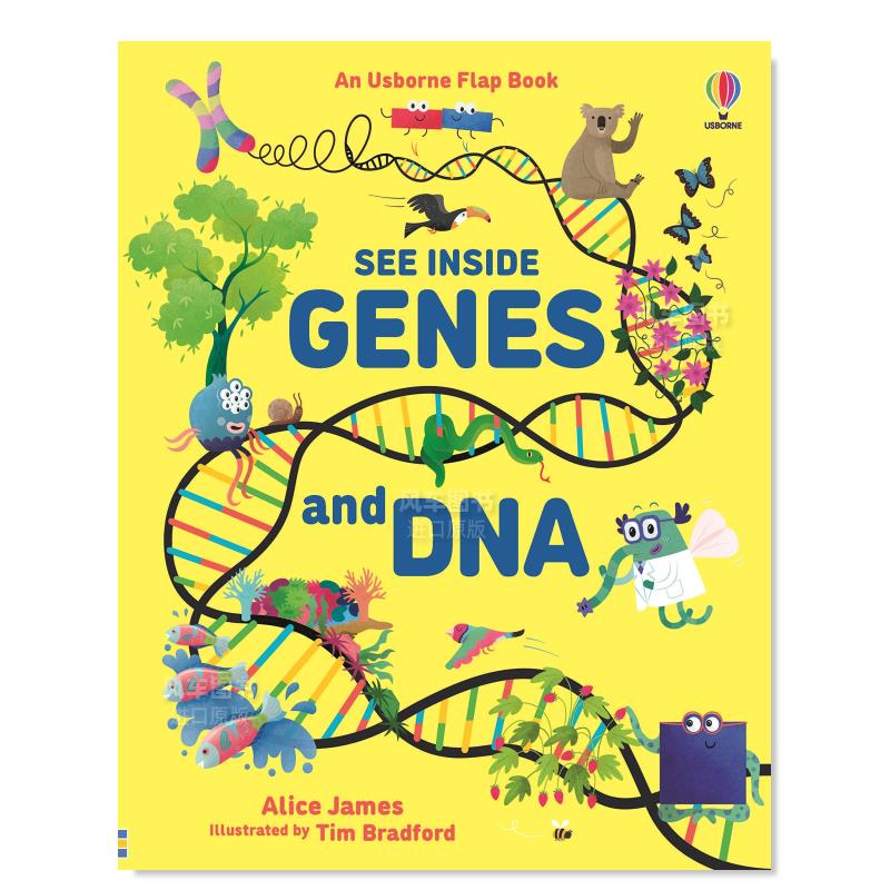 【翻书】基因及DNA英文儿童趣味
