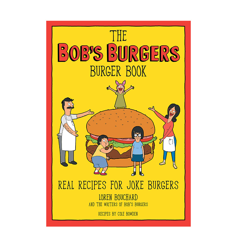 【现货】鲍勃的汉堡Bob’s Burgers 美食烹饪成人少儿料理绘本 英文原版 跟着动画一起做料理书籍进口