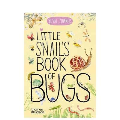 【现货】（预计4月出版）小蜗牛的昆虫之书 Little Snail's Book of Bugs 原版英文儿童绘本