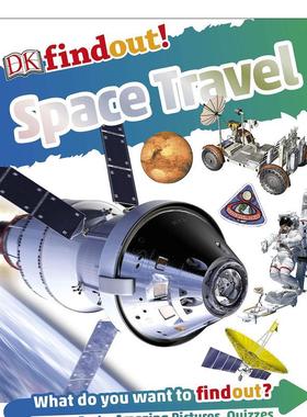 【预售】太空旅行 DKfindout! Space Travel 原版英文青少年读物图书