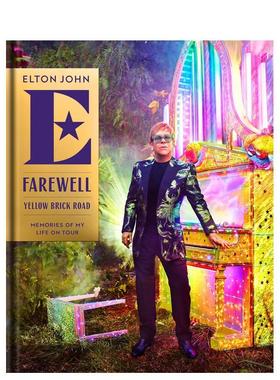 【预售】告别黄砖路：埃尔顿·约翰巡演生涯回忆录 巡演 Disney+ Elton John Farewell Yellow Brick Road 原版英文音乐图书