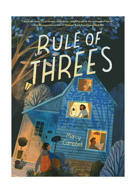 【预售】三人规则Rule of Threes 10岁以上青少年烦恼日常读物故事图书 英文原版书籍进口