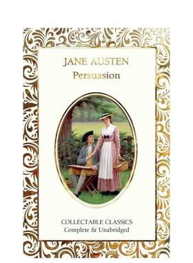 【现货】劝导 【Flame Tree Collectable Classics】Persuasion 原版英文文学小说图书书籍