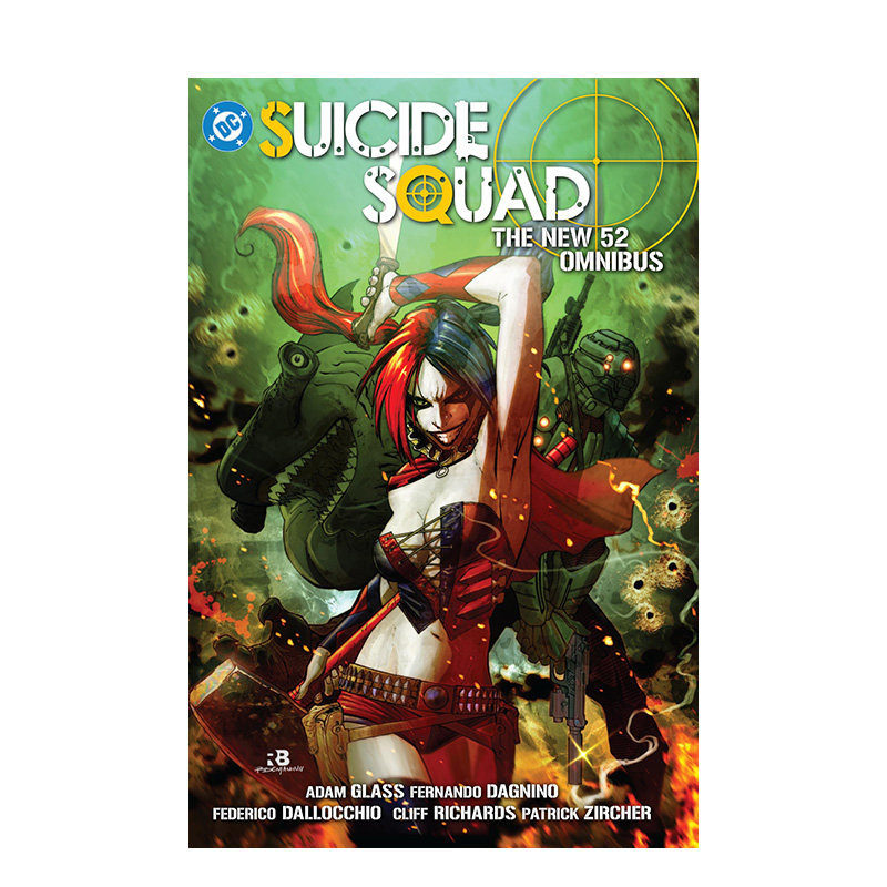 【预售】DC漫画 自杀小队:新52合集 Suicide Squad: The New 52 Omnibus 精装 英文漫画书原版进口美漫漫画图书籍