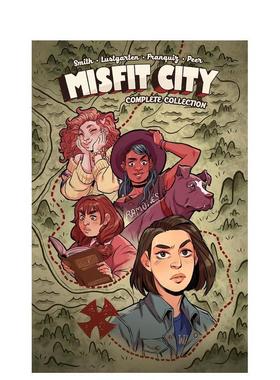 【预售】英文漫画 怪诞之城：完整合集 Misfit City Complete Collection 原版英文 80年代经典之作 史诗级科幻作