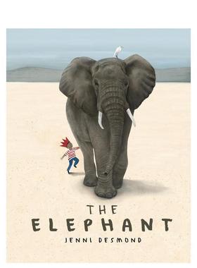 【预售】【插畫師Jenni Desmond】象（出版人周刊2018年度最佳绘本） The Elephant 原版英文儿童绘本图书