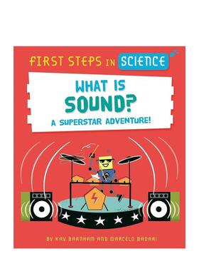 【预售】科学第一步:什么是声音 First Steps in Science:What is Sound? 英文原版儿童知识科普百科绘本10-12岁进口英语启蒙图书
