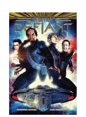 【预售】英文漫画 星际迷航：反抗 卷1 Star Trek: Defiant， Vol. 1 原版英文漫画书图书书籍