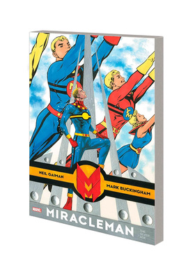 【现货】漫威漫画 神迹盖曼和白金汉的奇迹人：白银时代 MIRACLEMAN BY GAIMAN & BUCKINGHAM:THE SILVER AGE 英文漫画书原版图书