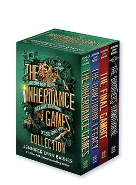 【预售】继承游戏 Jennifer Lynn Barnes 系列 The Inheritance Games Paperback Collection 原版英文青少年读物 进口图书
